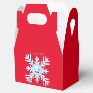 Happy Snowflake Emoticon Thunder_Cove Geschenkschachtel