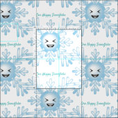 Happy Snowflake Emoticon Thunder_Cove Stoff (Kachel)
