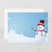 Happy Snowman (Vorne/Hinten)