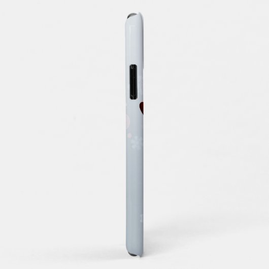 Happy Snowman Case-Mate iPhone Hülle (Hinten/Rechts)