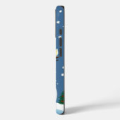 Happy Snowman Case-Mate iPhone Hülle (Rückseite / Links)