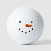 Happy Snowman Golfball (Vorderseite)
