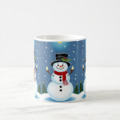 Happy Snowman Kaffeetasse (Mittel)