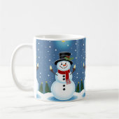 Happy Snowman Kaffeetasse (Links)