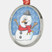 Happy Snowman Ornament (Links)