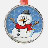 Happy Snowman Ornament (Vorne)