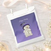 Happy Snowman, Urlaub Geschenktütchen (Ausgeschnitten)