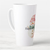 Happy Snowman Weihnachten Milchtasse (Linke Ecke)