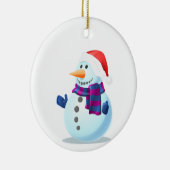 Happy Snowman Weihnachtsschmuck (Rechts)