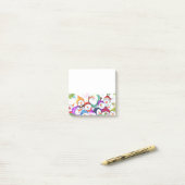 Happy Snowmans Merry Christmas Post-it Klebezettel (Auf Schreibtisch)