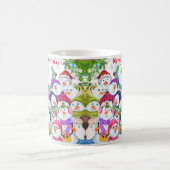 Happy Snowmans Weihnachtskaffee Tasse (Mittel)