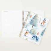 Happy Snowmen Pattern Planer (Anzeige)
