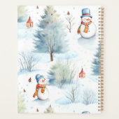 Happy Snowmen Pattern Planer (Rückseite)