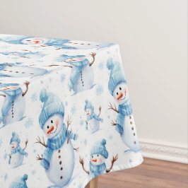Happy Snowmen Tischdecke