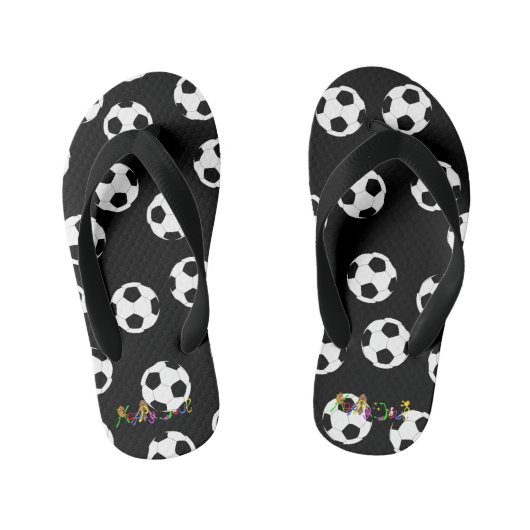Happy Soccer von der Happy Juul Company Kinderbadesandalen (Fußbett)