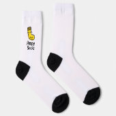 "Happy Socks" Smiley-Gesicht-Besatzsocken Socken (Rechts)