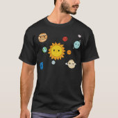 Happy Solar System T-Shirt (Vorderseite)