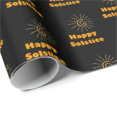 Happy Solstiz Geschenkpapier (Rolleneckpunkt)