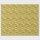 Happy Sommertime Fun Seamless Muster Geschenkpapier (Flach)