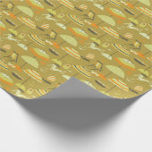 Happy Sommertime Fun Seamless Muster Geschenkpapier (Ecke)