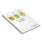 Happy Sommertime Spiral Planner, Notizblock (Rechte Seite)