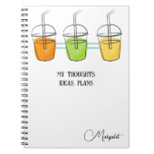 Happy Sommertime Spiral Planner, Notizblock (Vorderseite)