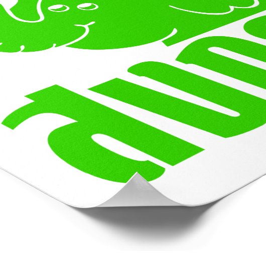 Happy Songkran Day Suksan Wan Songkran auf Thai Poster (Ecke)