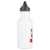 Happy Songkran Day Suksan Wan Songkran auf Thai Trinkflasche (Links)