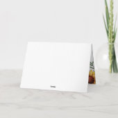 Happy Sonnenblumen Danke Ihrer Karte (Rückseite)