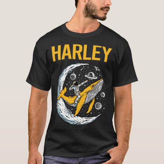 Happy Space - Harley Name T-Shirt (Vorderseite)