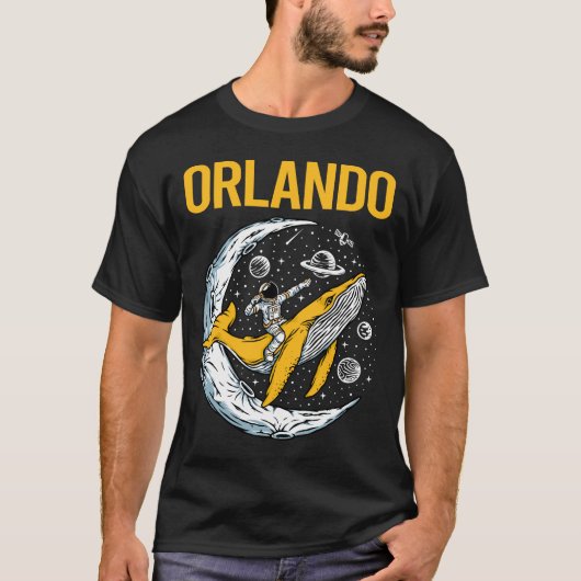 Happy Space - Orlando Name T-Shirt (Vorderseite)