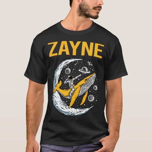 Happy Space - Zayne Name T-Shirt (Vorderseite)
