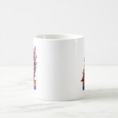 Happy Spanish Shawl Nudibranches Kaffeetasse (Mittel)