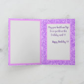 Happy Sparkle Birthday Karte (Innenseite)