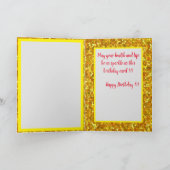 Happy Sparkle Birthday Karte (Innenseite)