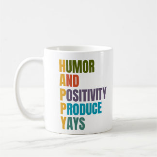 HAPPY Spaß und positive Produktion Kaffeetasse