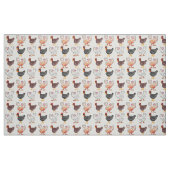 Happy Speckled Hens und Eier Stoff (Fat Quarter (45,7 x 55,9 cm))