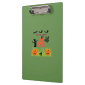 Happy Spooktastic Halloween Klemmbrett (Links)