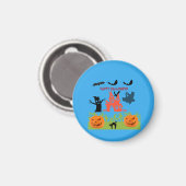 Happy Spooktastic Halloween Magnet (Vorderseite/Rückseite)