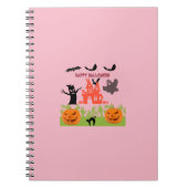 Happy Spooktastic Halloween Notizblock (Vorderseite)