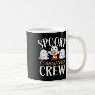 Happy Spooky Camping Crew Halloween Campfire 2024 Kaffeetasse