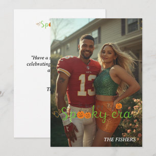 Happy spooky era Card Foto halloween Ära