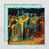 Happy Spooky Halloween-Party Template (Vorne/Hinten)