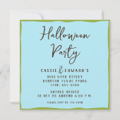 Happy Spooky Halloween-Party Template (Rückseite)