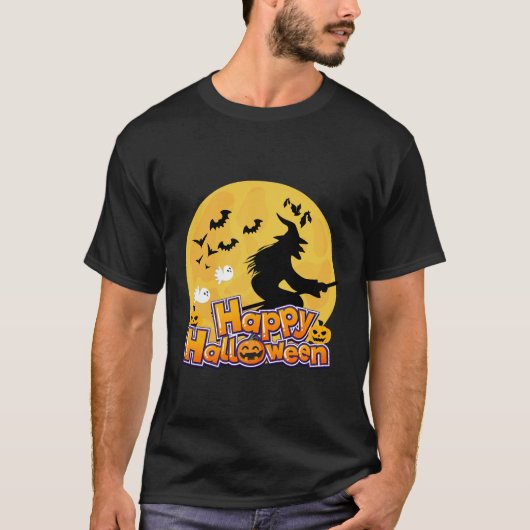 Happy Spooky Halloween T-Shirt (Vorderseite)