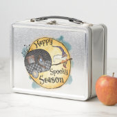 Happy Spooky Season | Halloween-Camping Metall Brotdose (Beispiel)