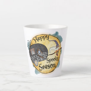 Happy Spooky Season Halloween-Camping Milchtasse