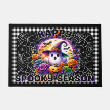 Happy Spooky Season Halloween Door Mat