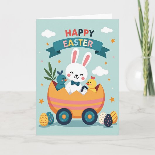 Happy Spring Adventure Card Karte (Vorderseite)