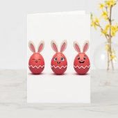 Happy Spring Animal Friends Card Karte (Gelbe Blume)